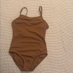 Weissman Scoop Cami Low-Back Leotard